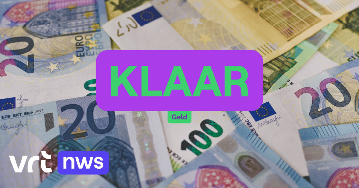 KLAAR Geld VRT NWS nieuws