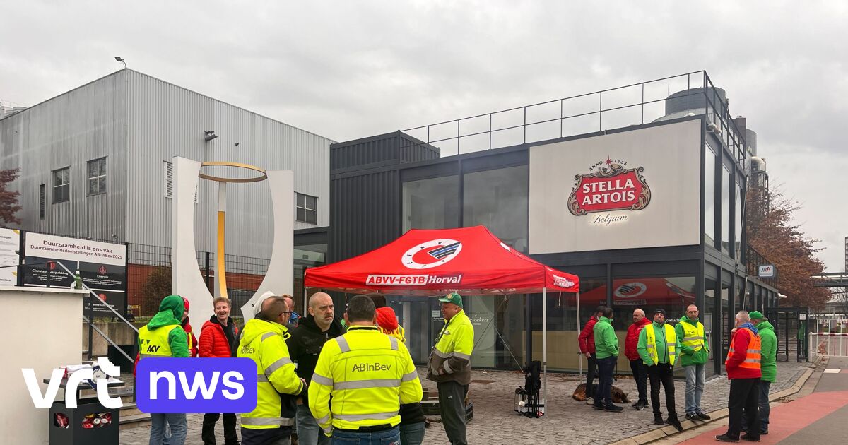 Strike at AB InBev in Leuven, Hoegaarden and Liège: “They do not want to share millions for management with staff”