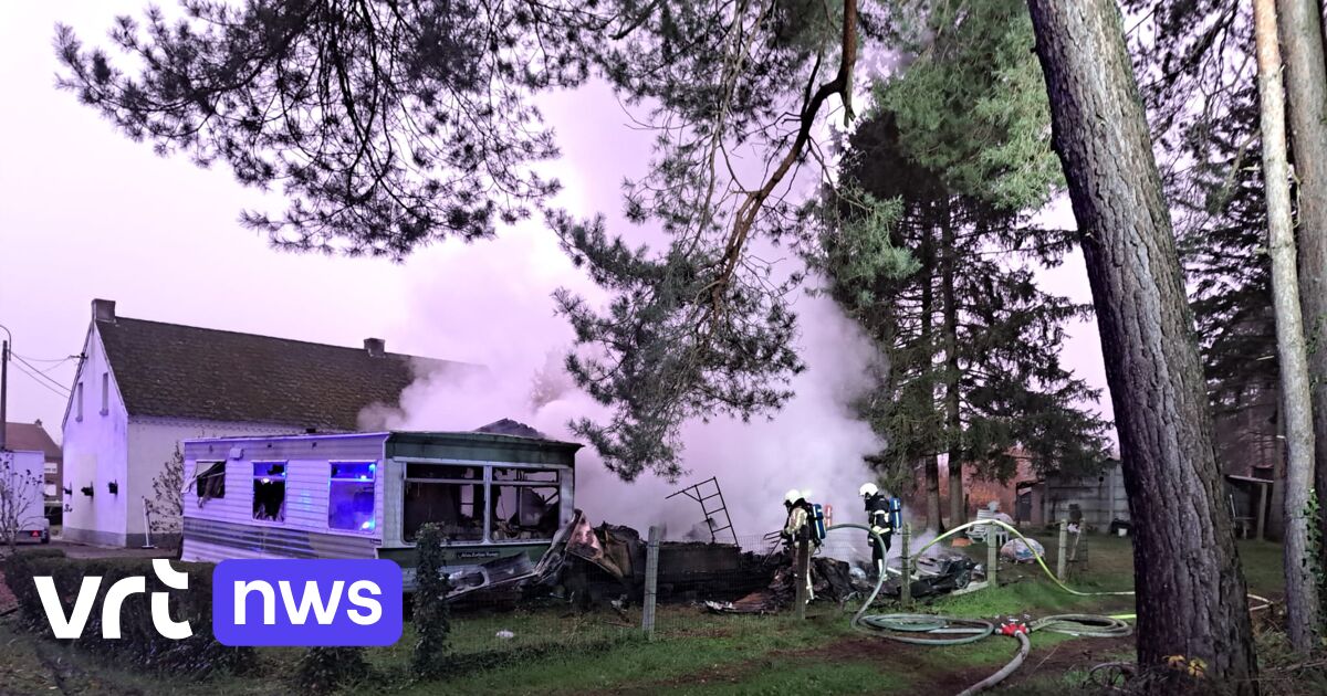 Dode bij brand in caravan in Aarschot