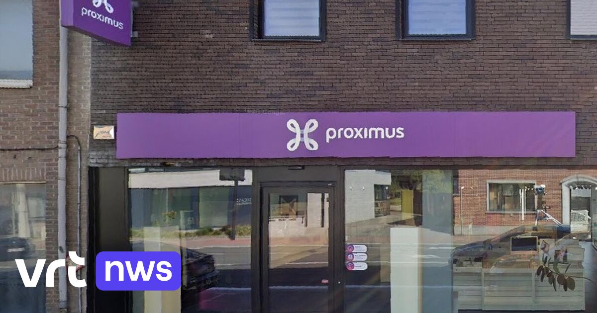 Proximus-winkel overvallen in Asse