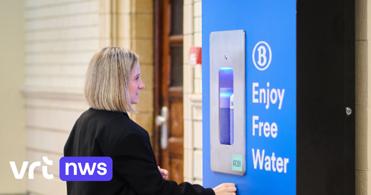 NMBS biedt voortaan gratis drinkwater aan in 6 stations