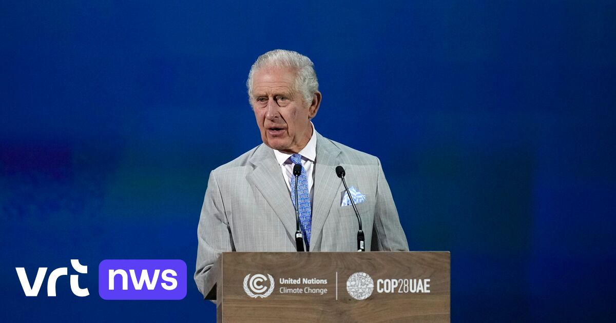 Britse koning Charles spreekt op COP28: “We brengen de wereld naar gevaarlijk, ongekend terrein”