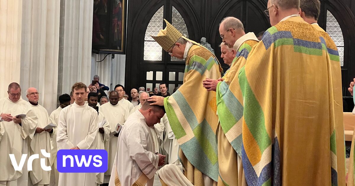 Mick Huybrechts (38) uit Schelle gewijd tot priester in Antwerpse