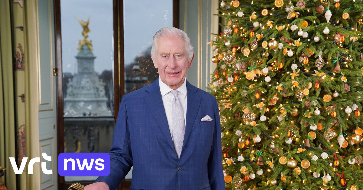 British King Charles calls in a Christmas message (next to a real Christmas tree) to take care of the planet