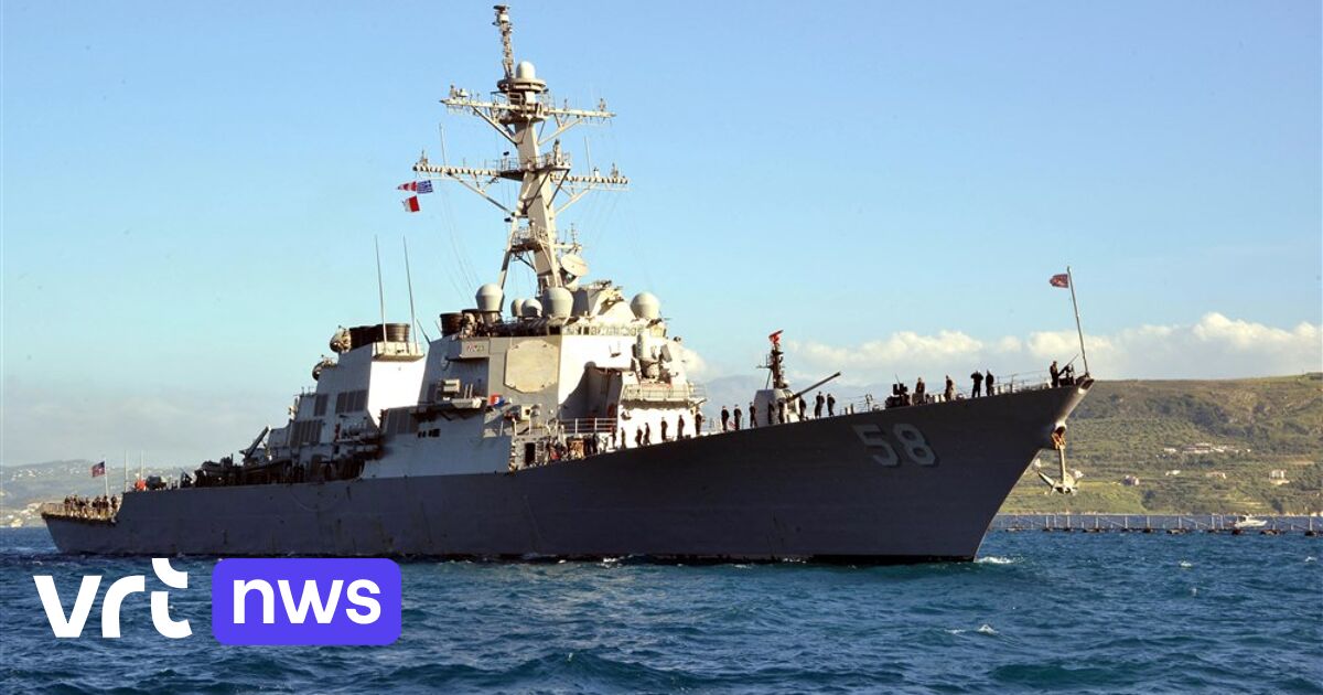 The United States shoots down a cruise missile launched from Yemen on a warship in the Red Sea
