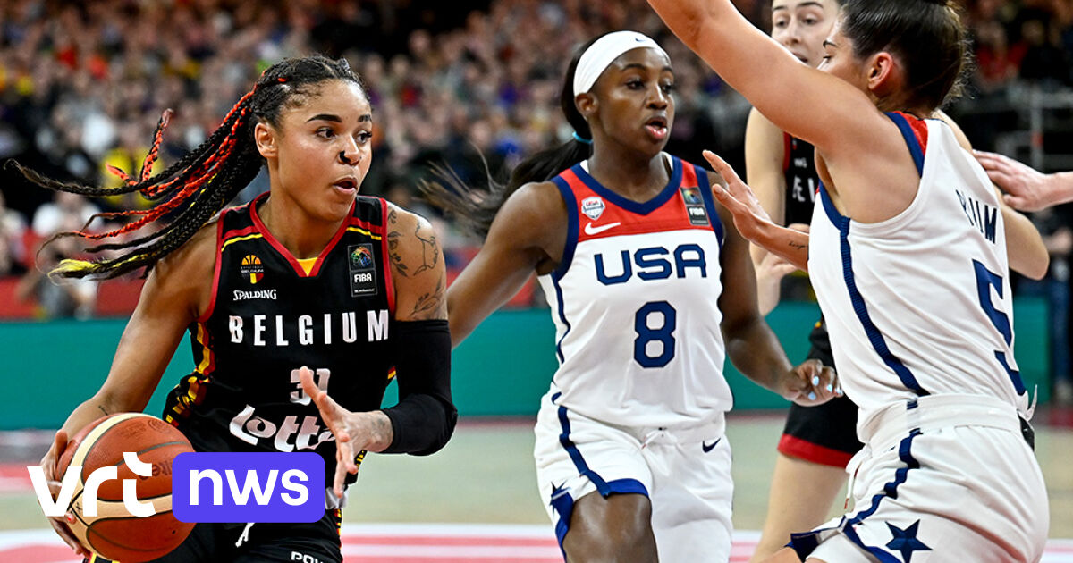 Basketball: The Belgian Cats narrowly lost (81:79) to Team USA