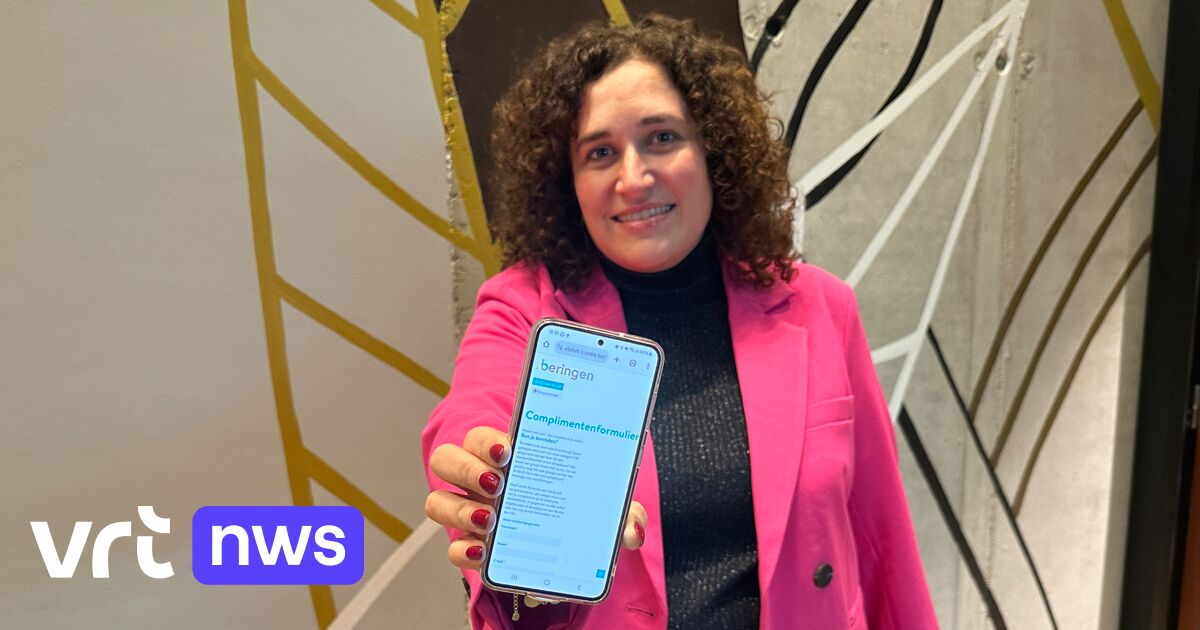 Beringen lanceert complimentenformulier: "Wanneer iets goed is, mag dat