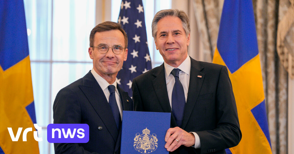 Zweden is officieel toegetreden tot de NAVO | VRT NWS: nieuws