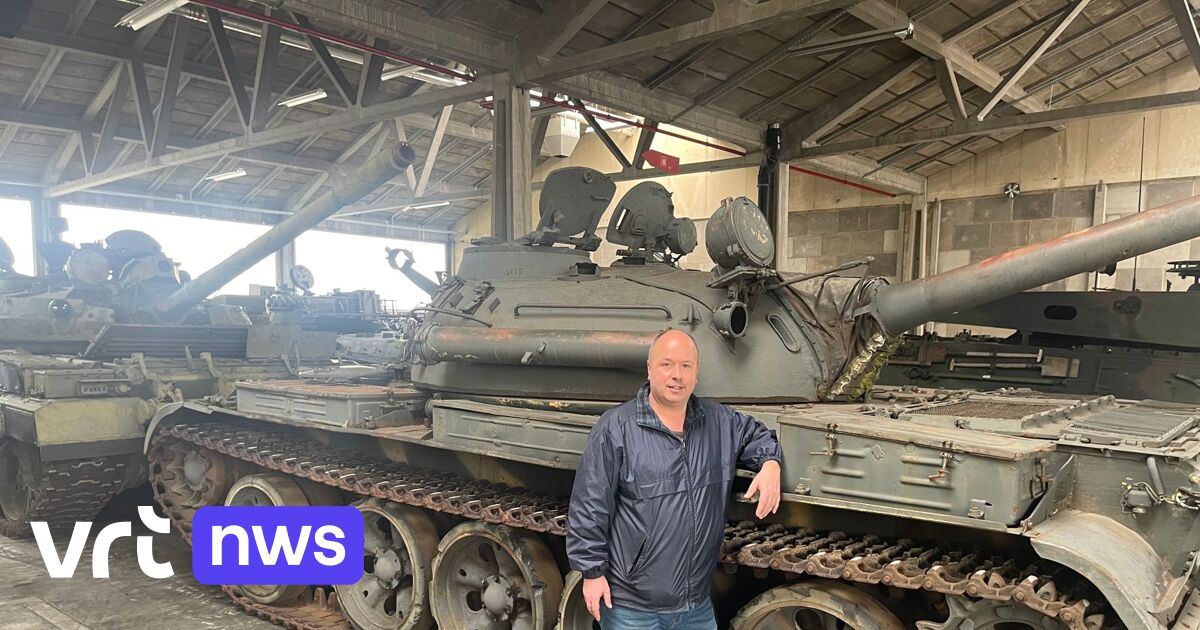 Russische Tanks Uit Koude Oorlog Arriveren In Ieper Voor Nieuw ...