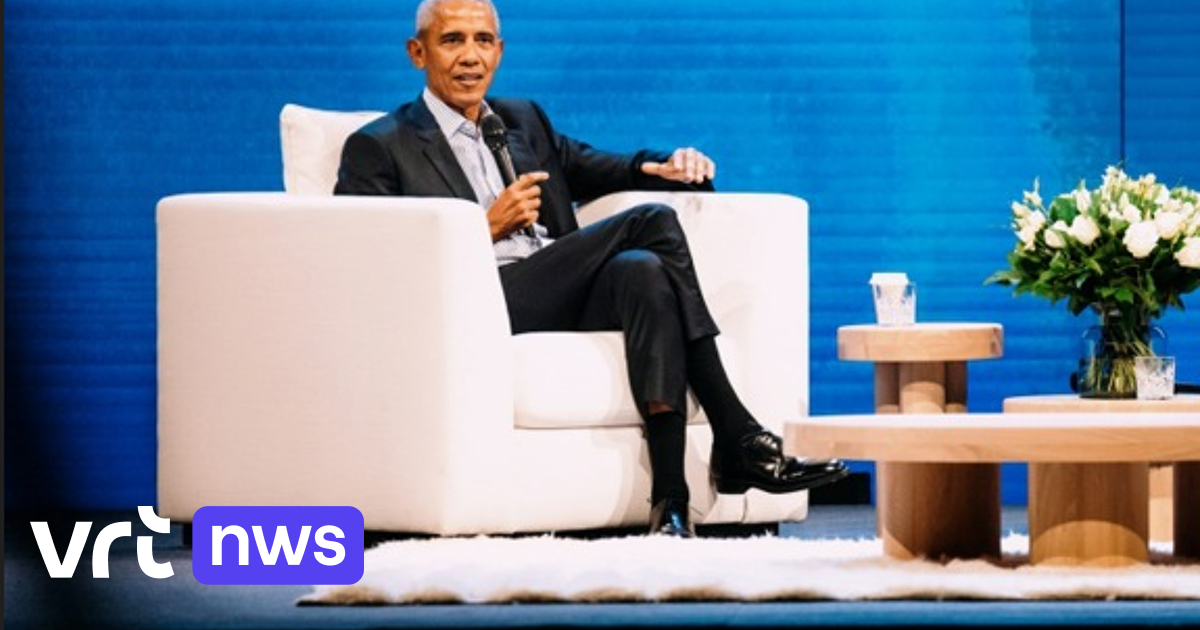 Obama op Belgisch techfestival: “Trump neemt ons mee naar de afgrond”