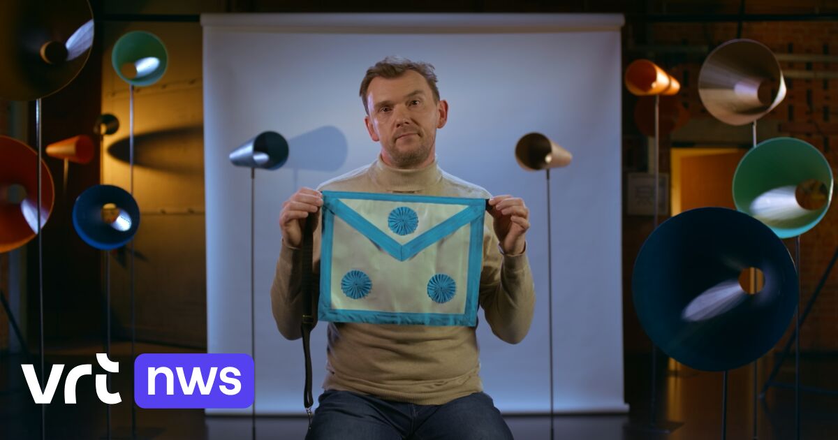 Blue temples, black robes and a secret language Freemasons talk about