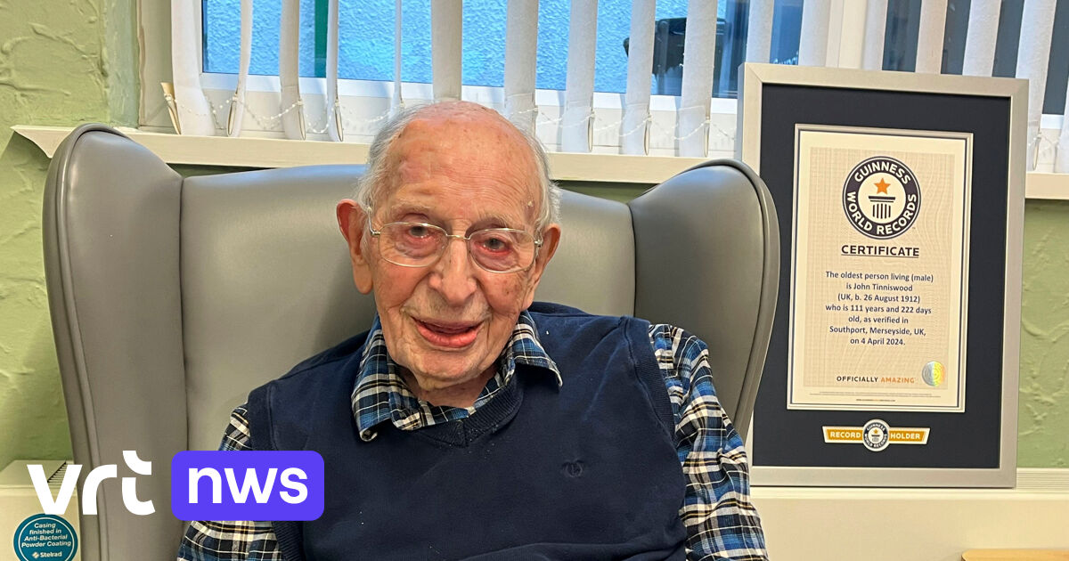 Oudste man ter wereld overleden op 112-jarige leeftijd | VRT NWS: nieuws