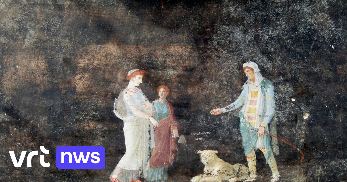 Pompeii reveals new secrets: discovery of frescoes about the Trojan War