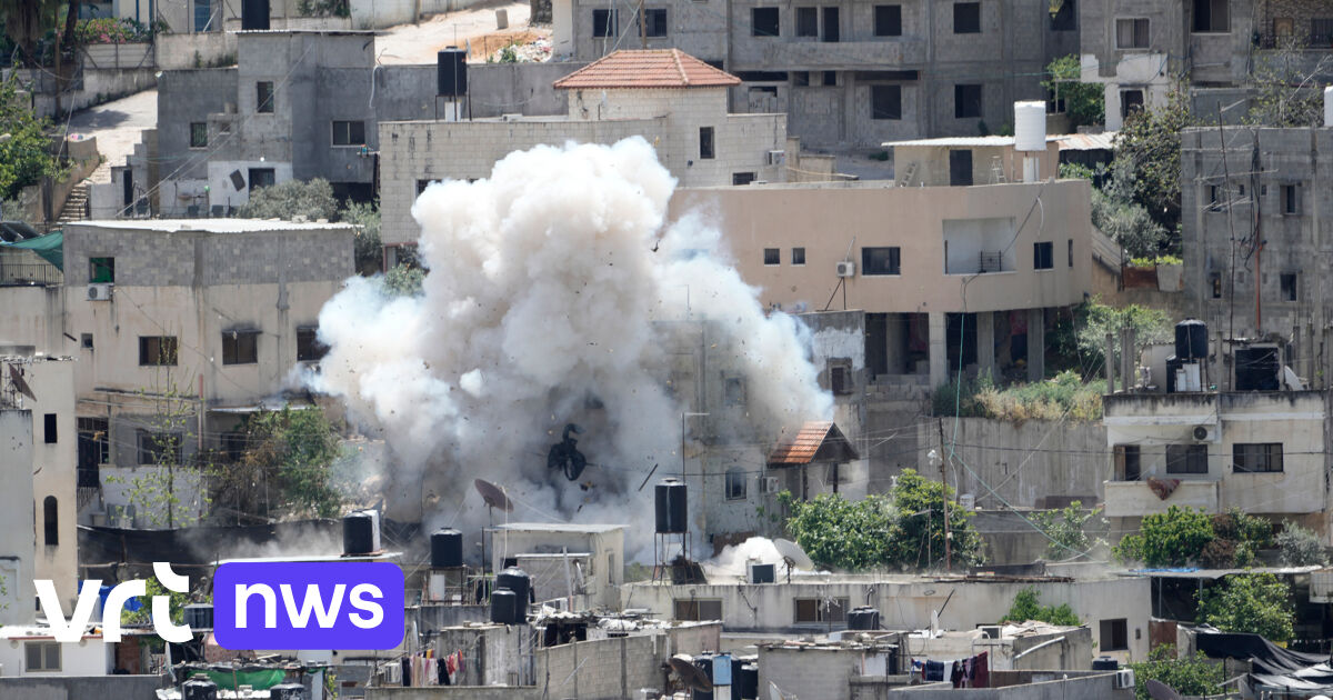 More than 14 killed in a large-scale Israeli raid on a refugee camp in the West Bank