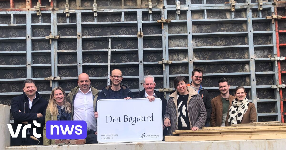 Eerste steen gelegd voor nieuw ontmoetingscentrum Den Bogaard in Oud-Heverlee