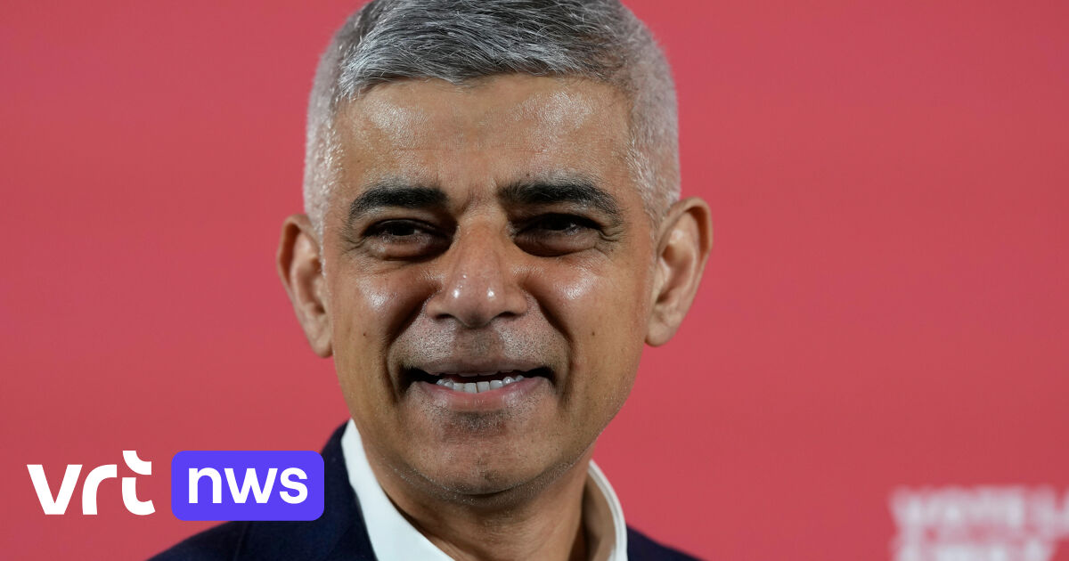 Sadiq Khan élu maire de Londres pour la troisième fois consécutive