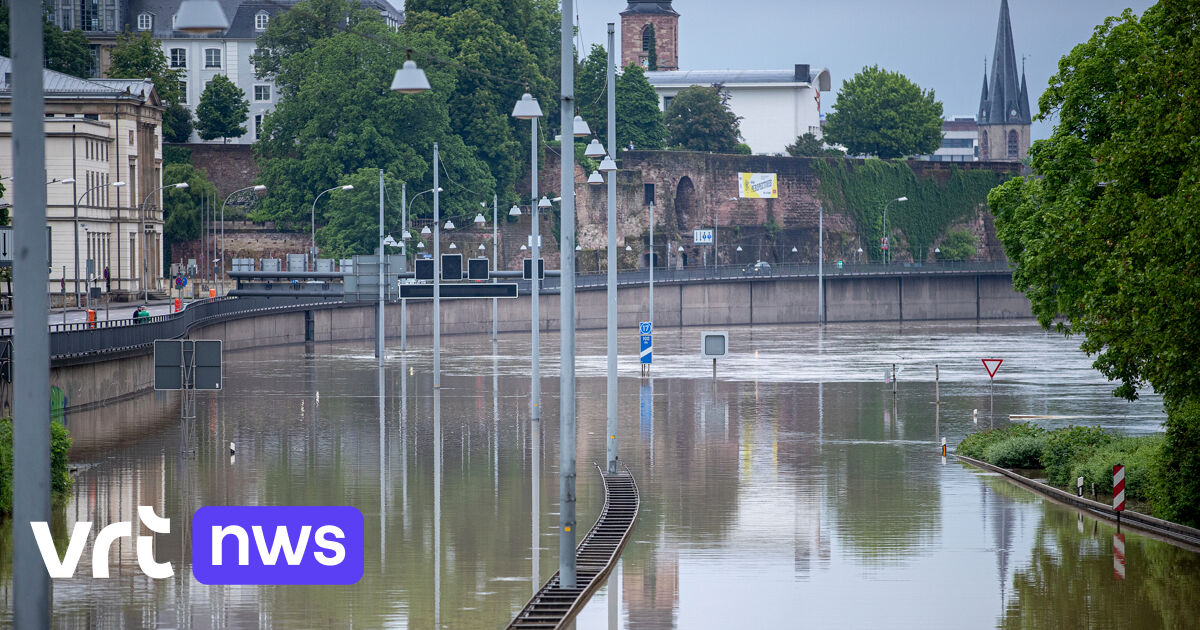 Ook Grensgebied Van Frankrijk En Duitsland Kampt Met Overstromingen Na ...