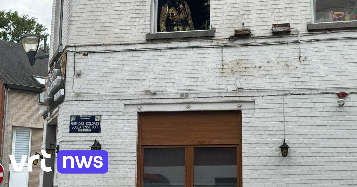 Appartement onbewoonbaar door brand in Sint-Agatha-Berchem