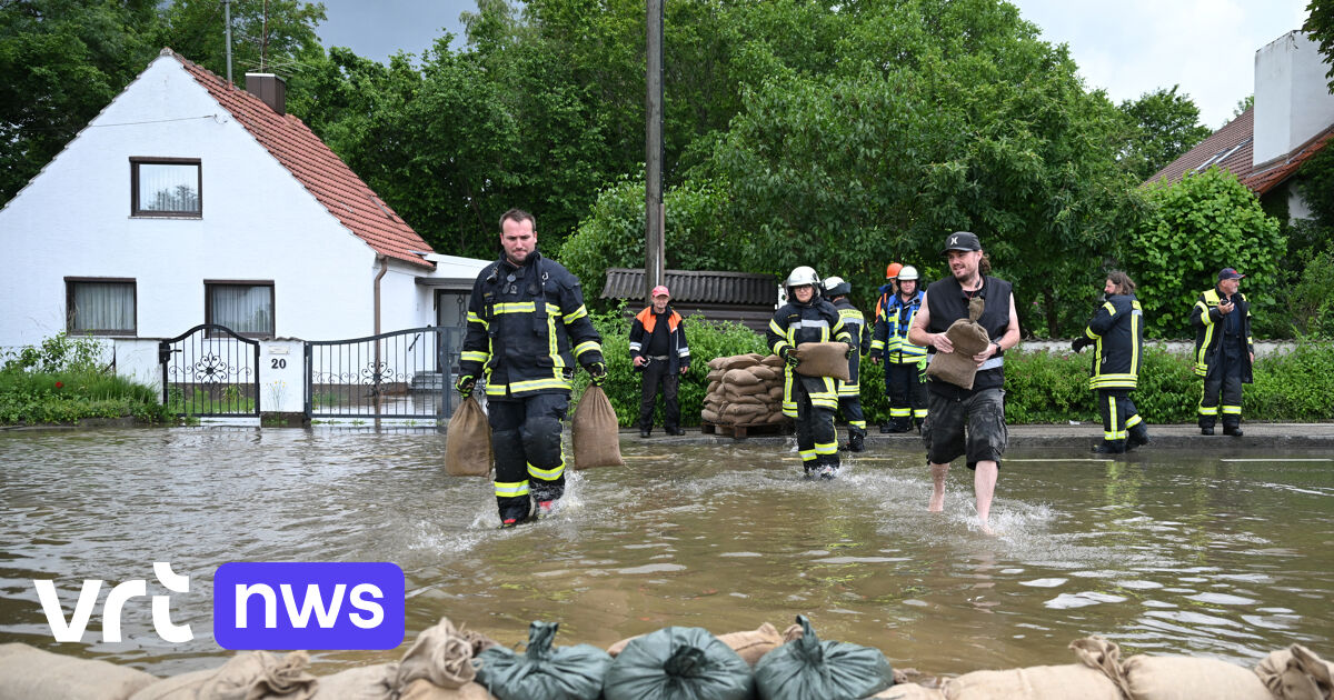 Water in main rivers continues to rise, authorities warns of extreme thunderstorms and new floods in southern Germany