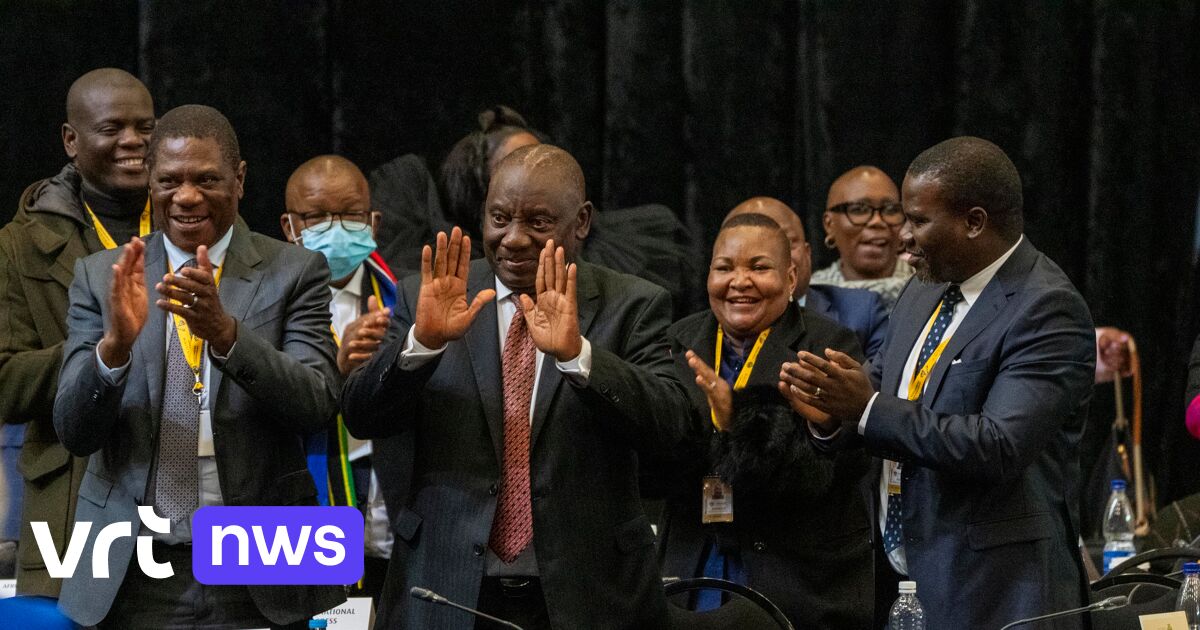 Cyril Ramaphosa herkozen als president van Zuid-Afrika, dat voor het