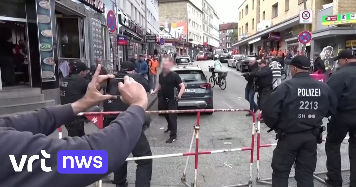 Police shoot man with hammer and Molotov cocktail at Dutch European Championship fan village in Hamburg