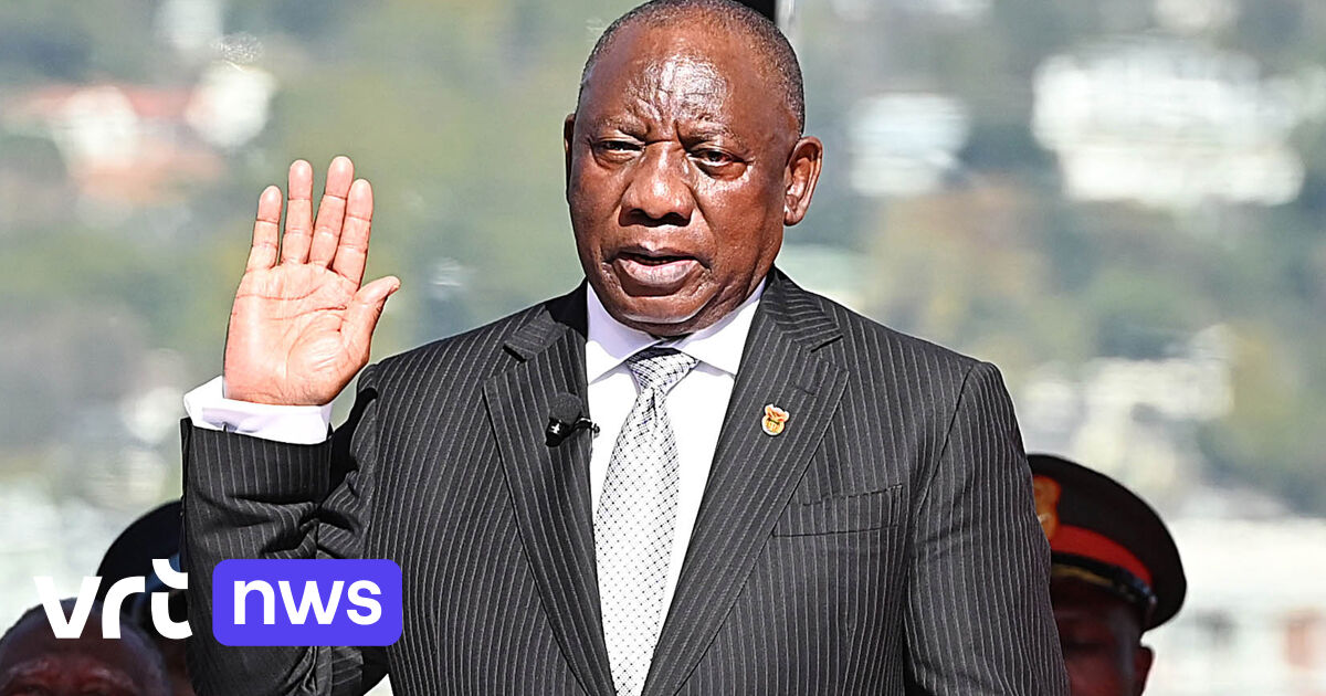 Cyril Ramaphosa Legt Eed Af Voor Tweede Termijn Als President Van Zuid ...