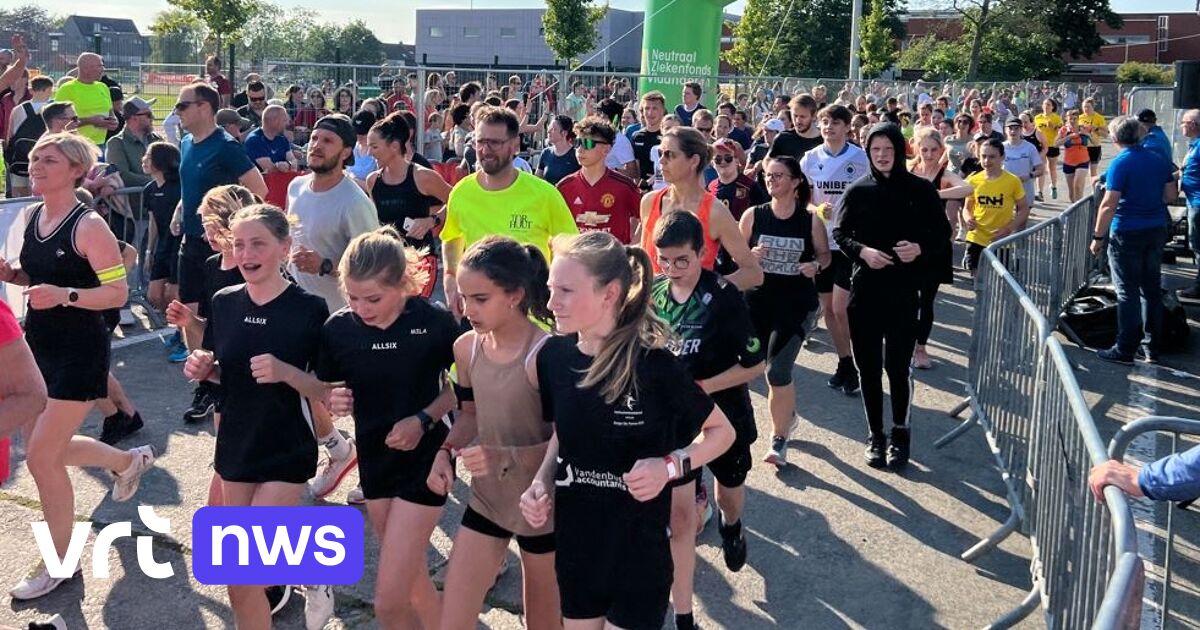 Recordaantal lopers en wandelaars op de Nacht van Vlaanderen in Torhout