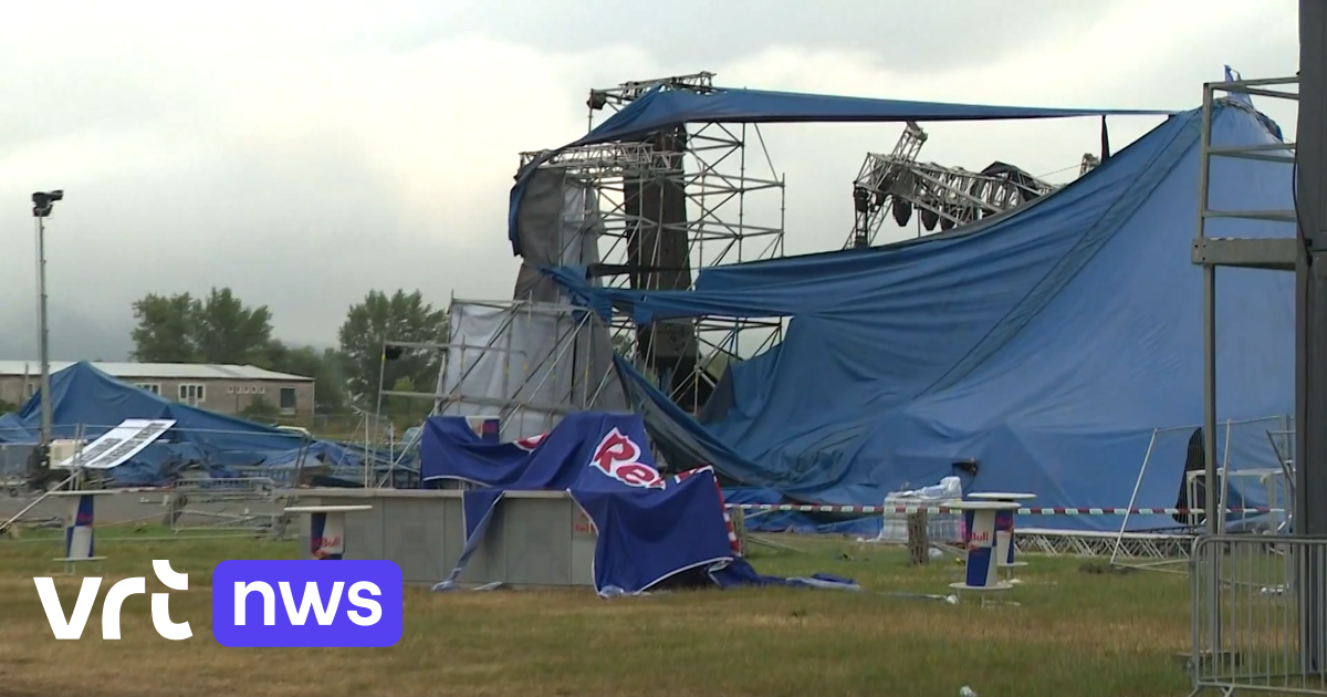 Slovakian music competition canceled after tent collapses in heavy storm, injuring 29