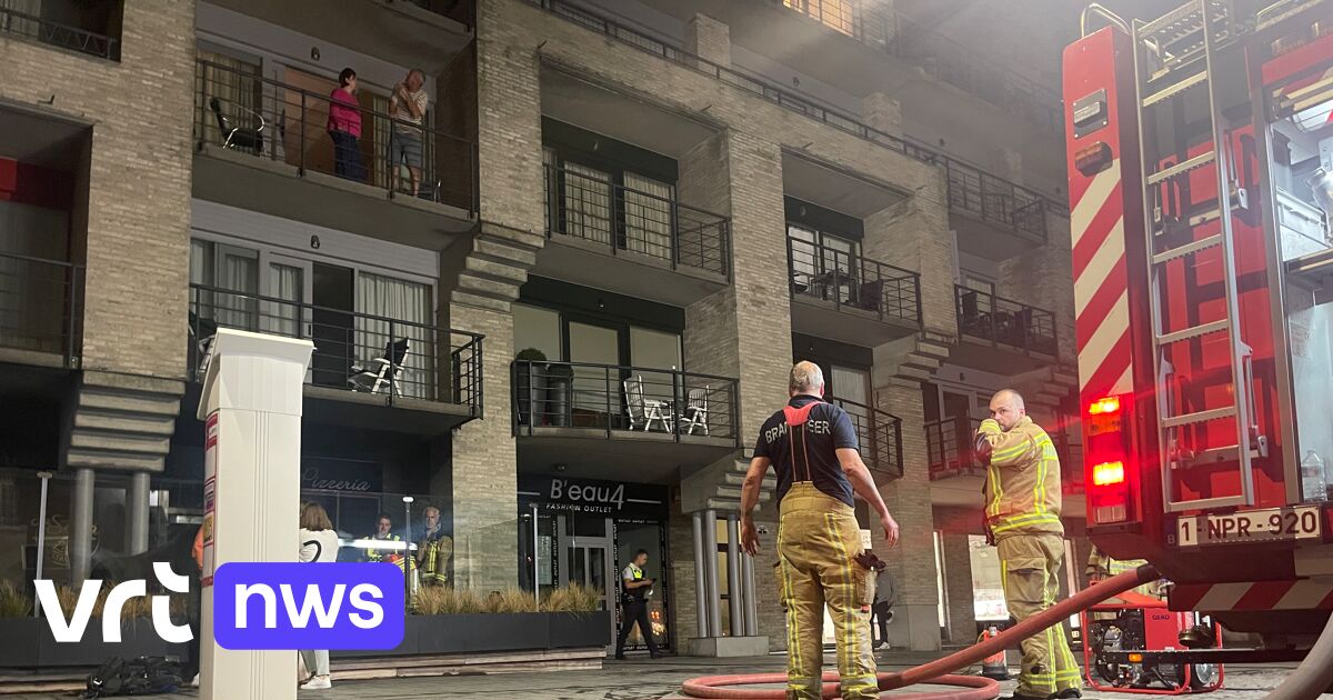 132 folks quickly evacuate condo buildings on account of burning pizzeria in Nieuwpoort: “If this burning odor continues, we hope for an additional condo”