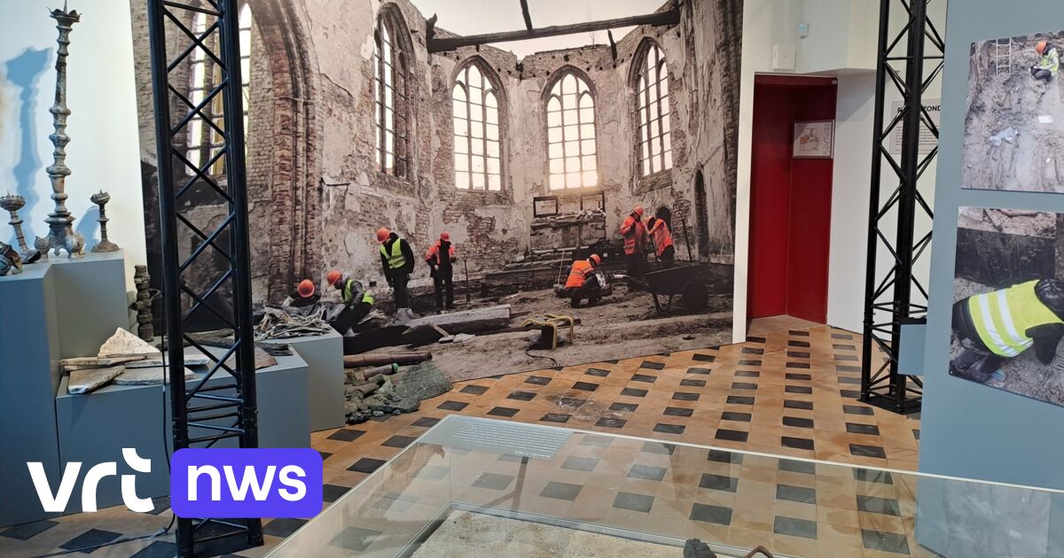 Kerk van Westkapelle geeft haar geheimen prijs in expo over nasleep van grote brand in 2013