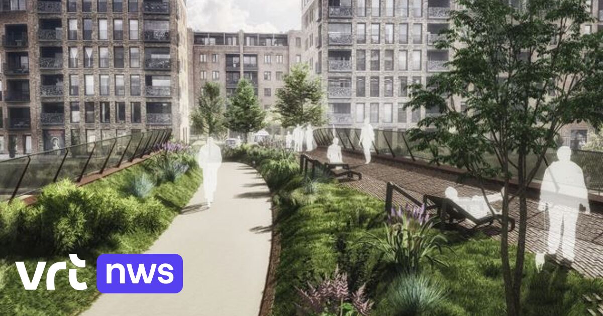 Voorbereidende werken voor wandelbrug in Quartier Bleu in Hasselt gestart: "Moet nieuwe trekpleister