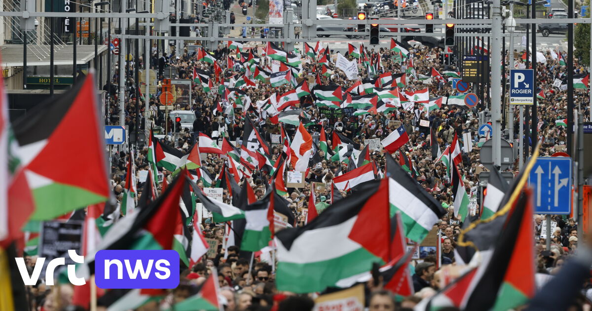 Rund 32.000 Demonstranten fordern Waffenstillstand im Libanon und in Gaza