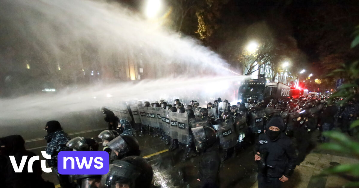 Oproerpolitie in Georgië zette mogelijk chemisch middel uit WO I in om betogingen neer te slaan, zegt BBC