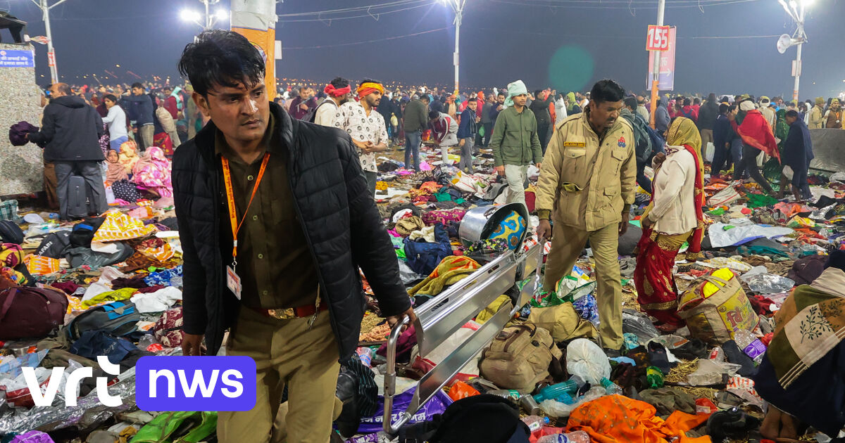 Kumb Zeker 30 mensen vertrappeld tijdens Kumb Mela festival in India | VRT ...