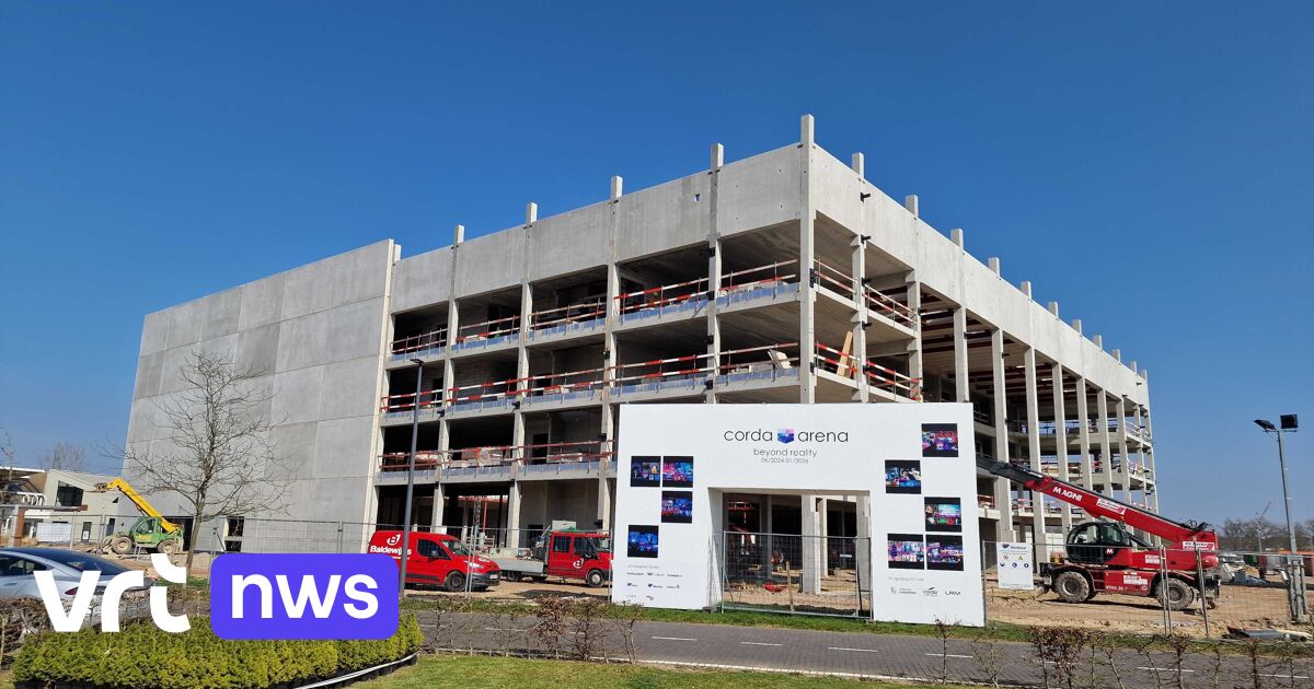 Nieuwe vergunning voor Corda Arena in Hasselt: na 8 maanden kan gebouw afgewerkt worden