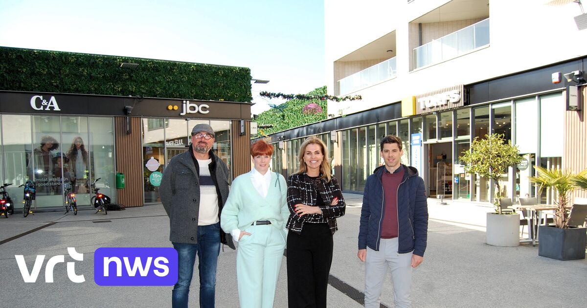 Winkelstraat Warande in Beveren zo goed als klaar na grondige renovatie