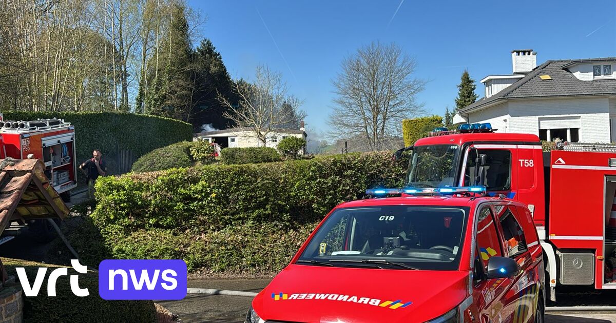 Brand uitgebroken in huis in Sint-Agatha-Rode: opslagplaats uitgebrand