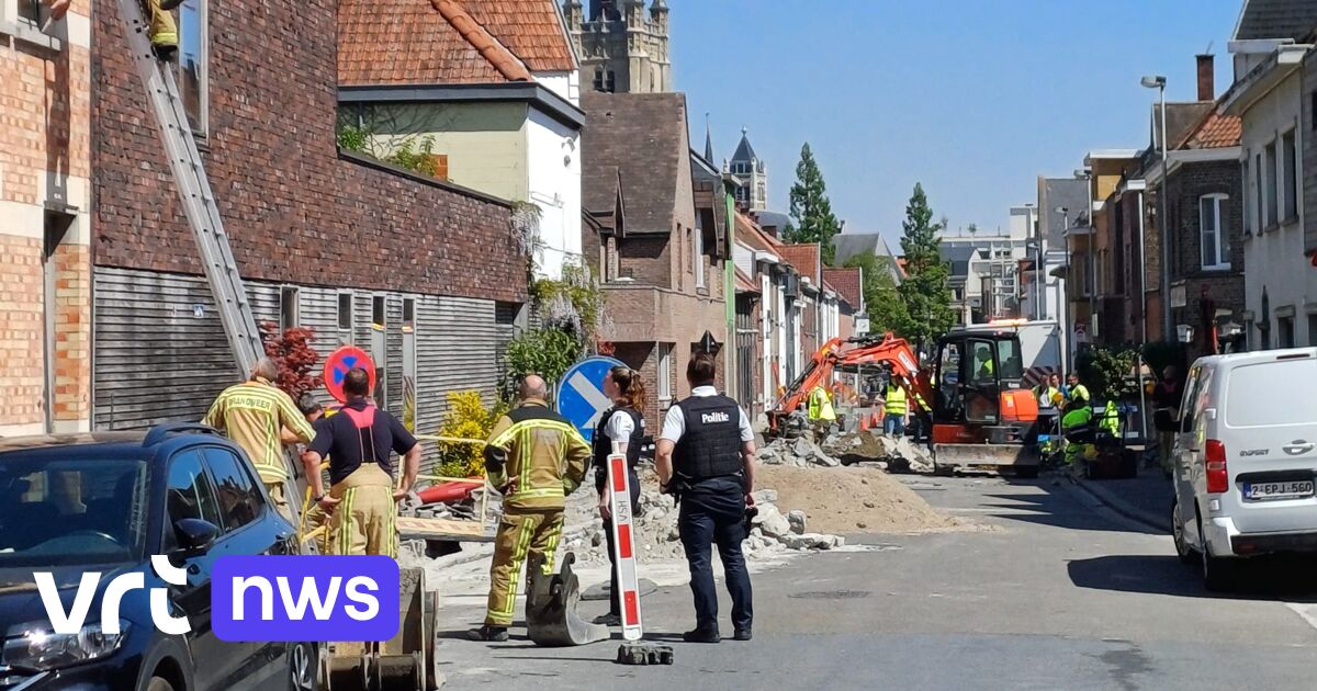 Gaslek in centrum Roeselare, honderden leerlingen even geëvacueerd ...