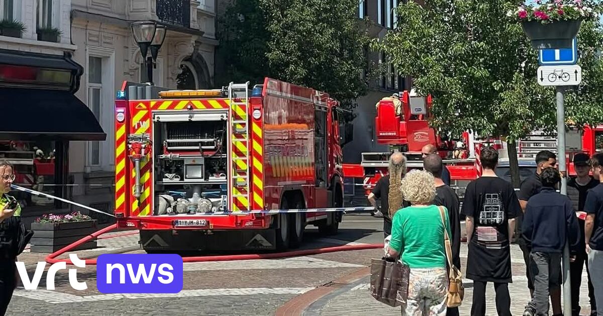 Brand in Ronse: 30 mensen geëvacueerd uit appartementsgebouw boven ...
