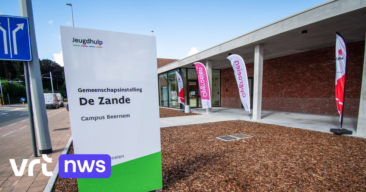Leraren De Zande staken. Ze willen duidelijkheid over hun werk.