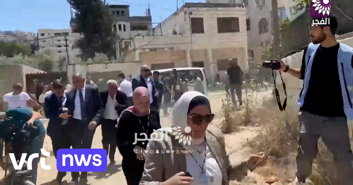 Diplomatische Delegation mit einem Belgier im Westjordanland von israelischen Schüssen getroffen