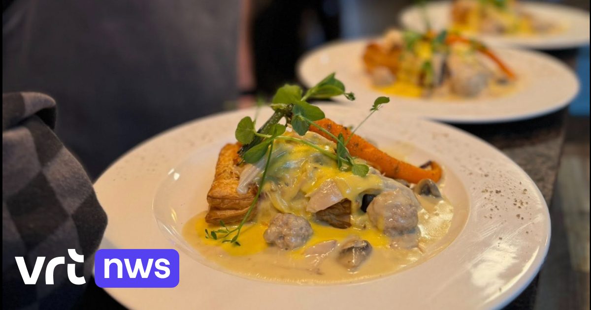 De lekkerste vol-au-vent van Brussel eet je in 'La Pierre Bleue'