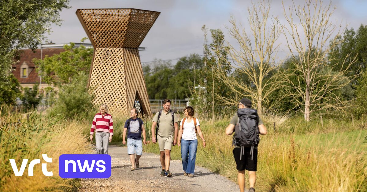 Nieuwe uitkijktoren in Houthulst geeft panoramisch zicht op natuurgebied en oude omwalling Fort De K