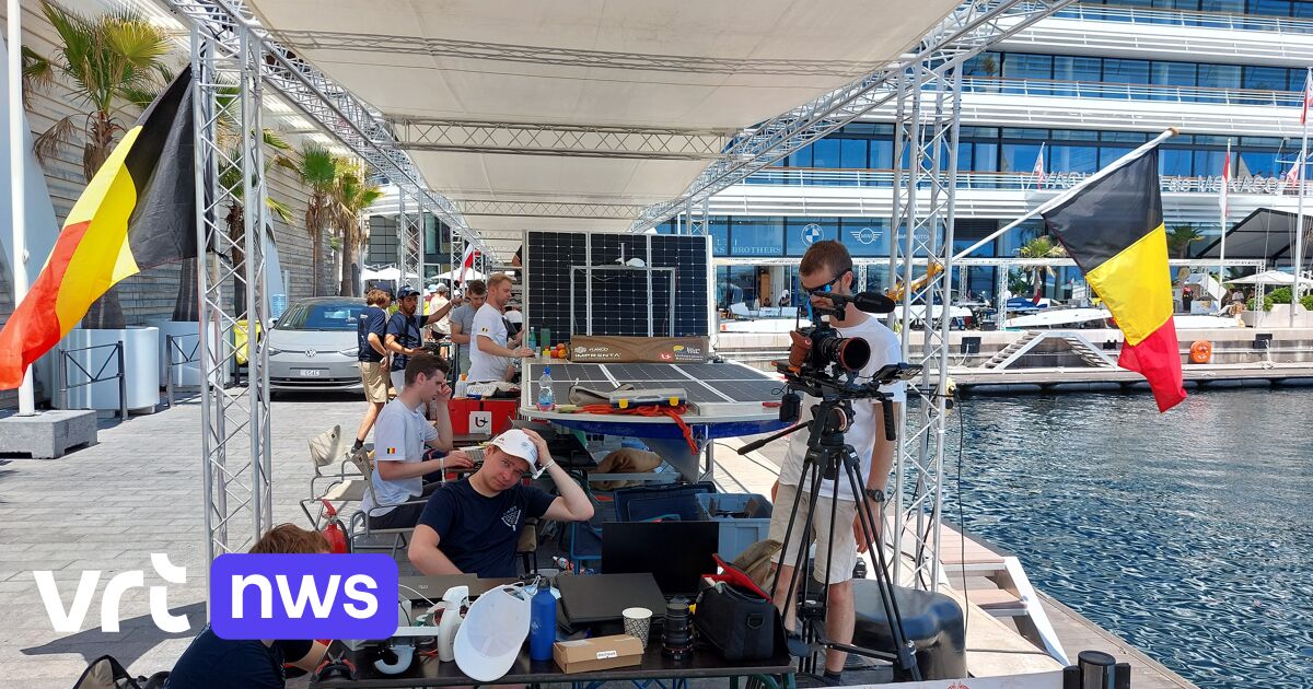 Das Solar Boat Team der Antwerpener Uni gewinnt einen prestigeträchtigen Preis mit seinem selbstgebauten KI-Solarboot