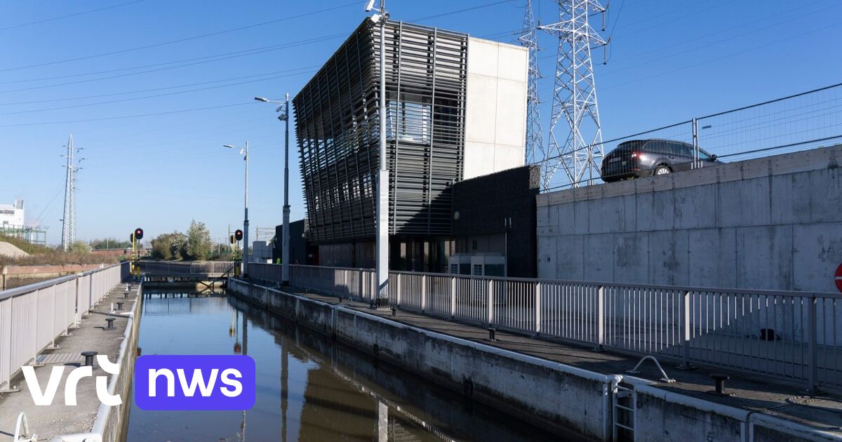 Hochwasserschutz: Neuer Schleusenkomplex in Aalst regelt den Pegelstand der Dender
