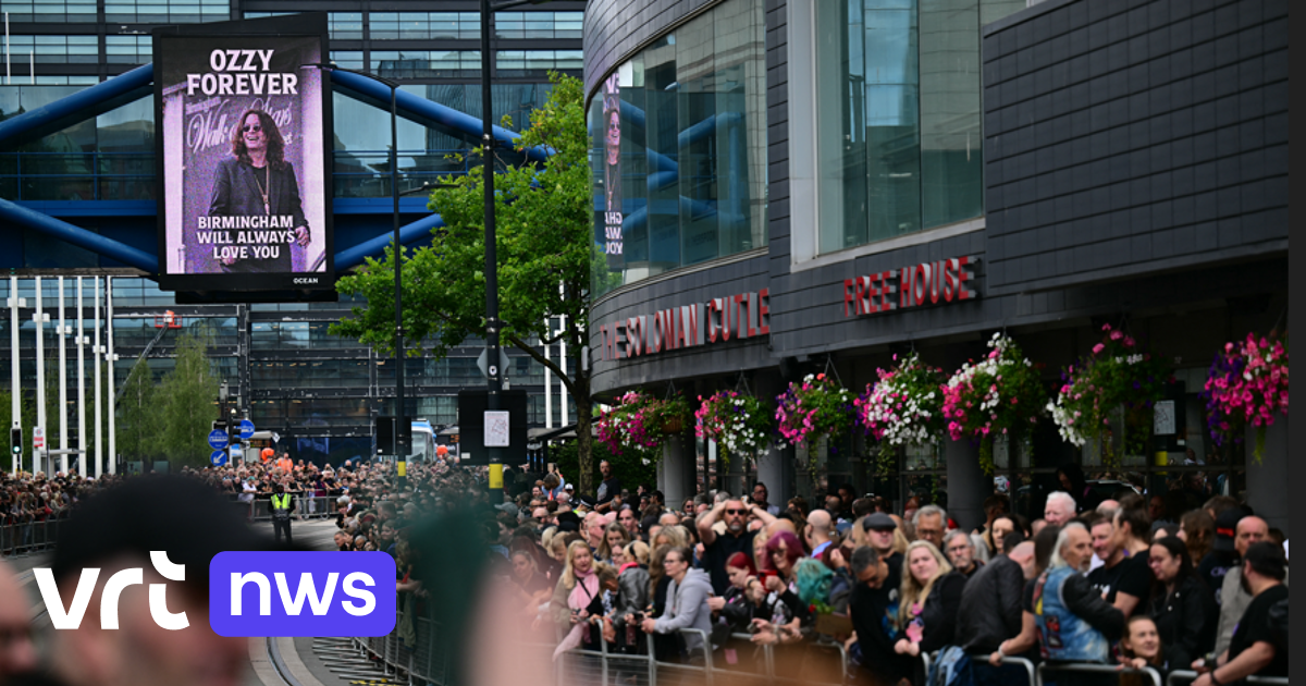 Duizenden Fans Zwaaien Uit naar Metal-icoon Ozzy Osbourne in Birmingham