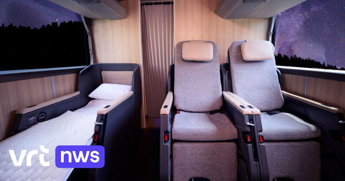 Luxury night bus with real beds to connect Zurich, Brussels and