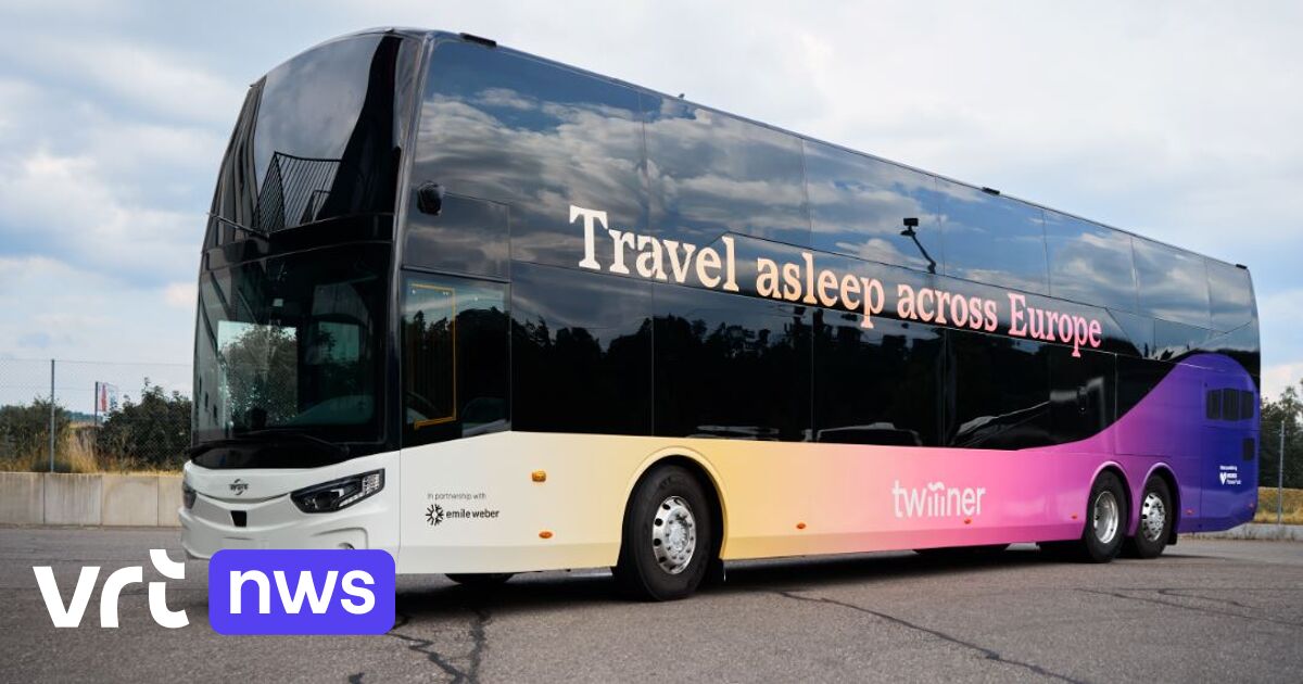 Vanaf dit najaar kan je met de nachtbus (met echte bedden) naar Zwitserland