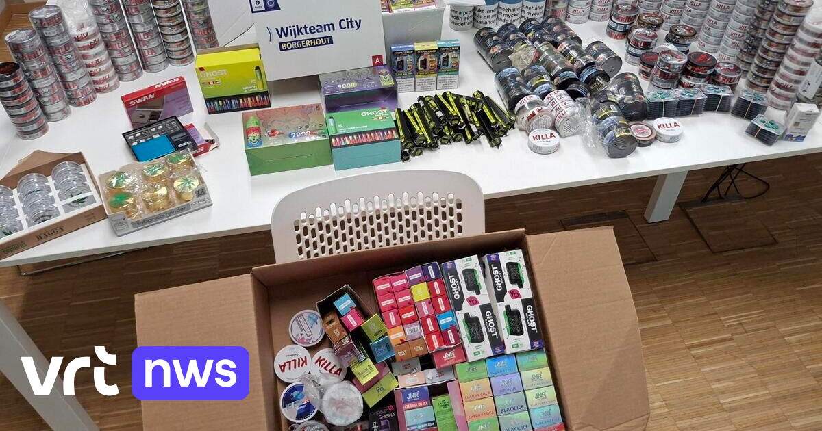 Politie neemt grote hoeveelheden snus en verboden erectiemiddelen in