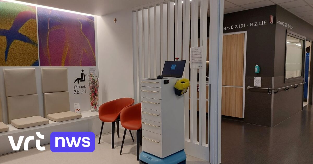 'Robot Ralf' ontlast de nachtverpleegkundigen AZ Alma Eeklo: "Kunnen zo meer tijd spenderen aan zorg voor patiënt"